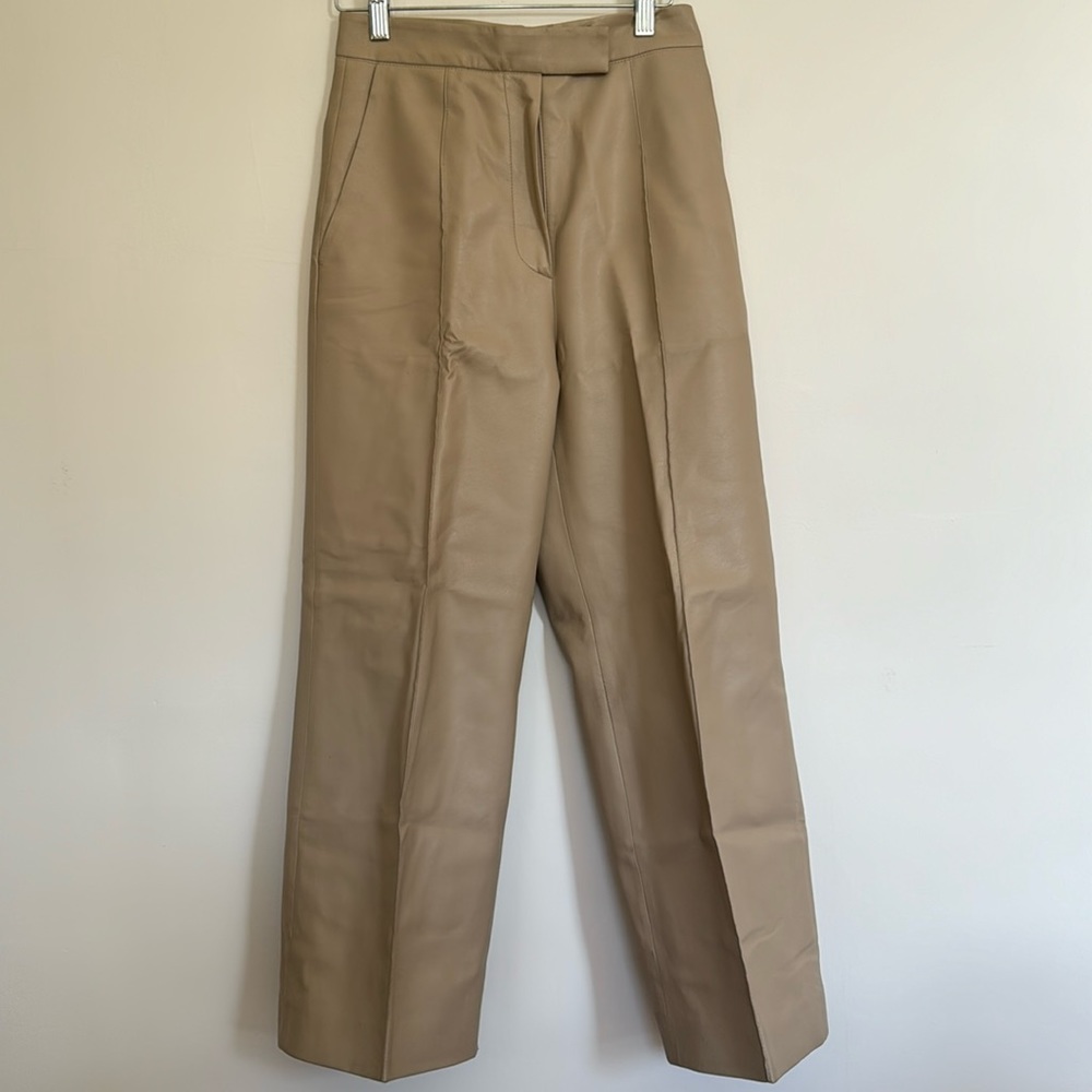 Frankie Shop Faux Leather Trousers